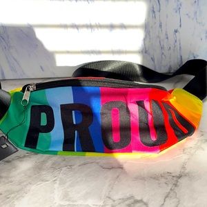 NEW Phluid proud rainbow fanny pack